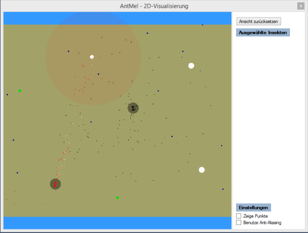 AntMe 2D Visualisierung