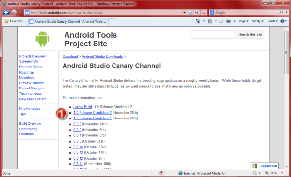 Android Studio Downloads - Android Studio Canary Channel