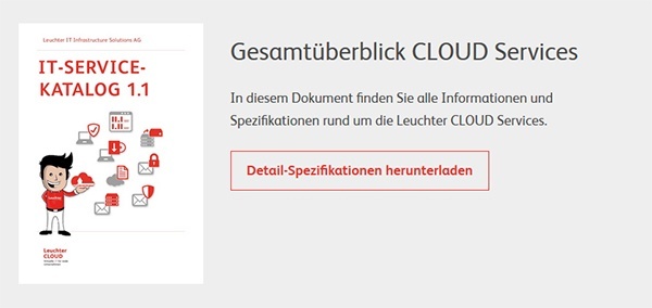 Gesamtüberblick CLOUD Services