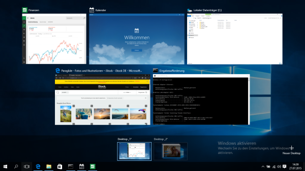 Virtuelle Desktops