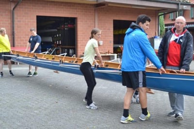 Leuchter Rudertraining
