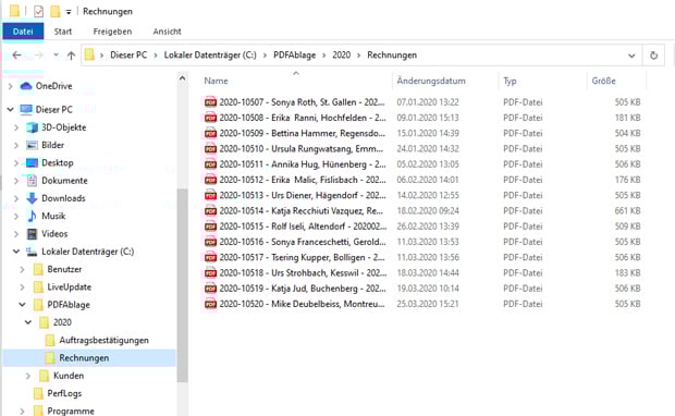 Ordnerstruktur
