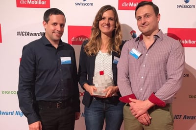 Preisverleihung ICT Education & Training Award KMU