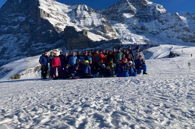Skiclub Alpnach-Gruppenfoto_Skifahren