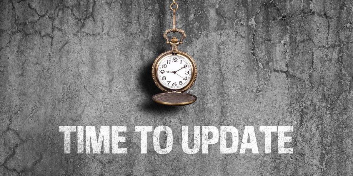 Time to update