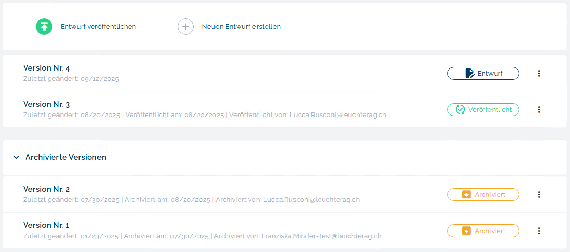 docugate-versioning-versionsuebersicht