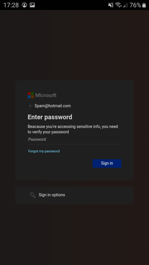 Phishing Passwort