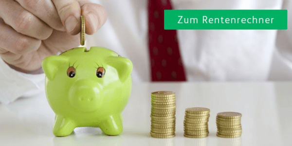 Rentenrechner - Sparschwein