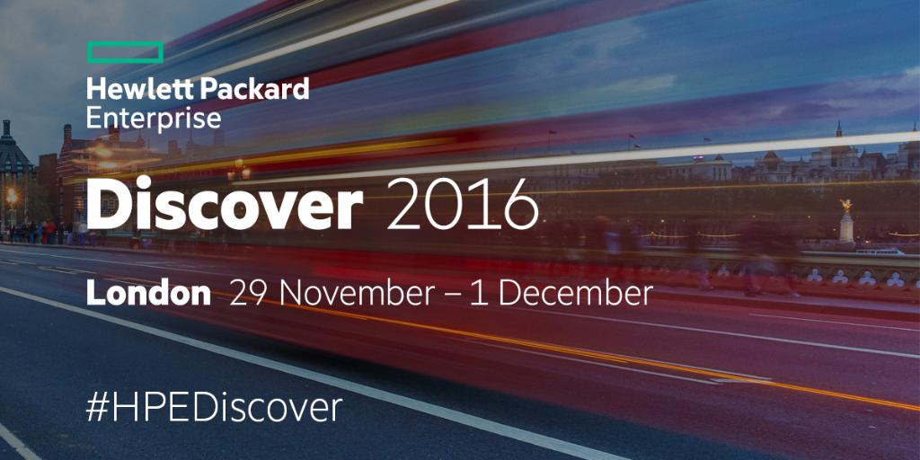 HPE Discover 2016 London
